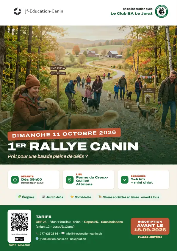 Rallye canin 11.10.2026